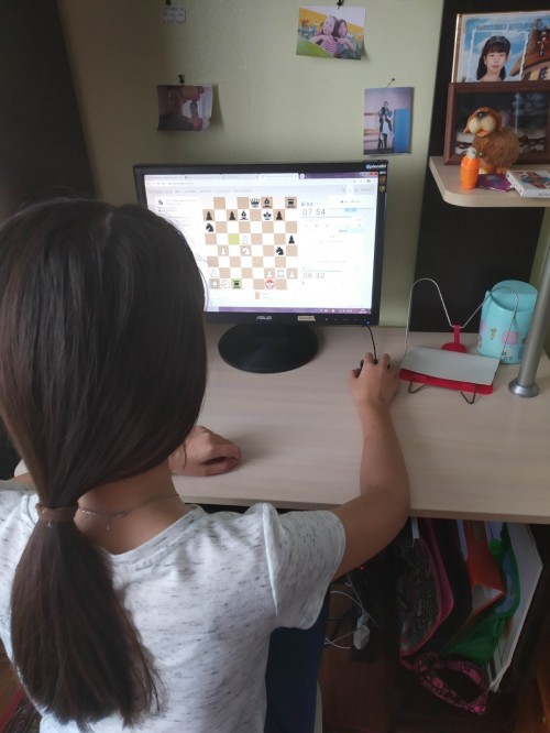 Шахматный турнир в режиме онлайн.